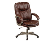 Executive high back, rust/cocoa
